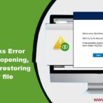 How to Fix QuickBooks Error -6123,0 while opening, upgrading, or restoring your company file - Featuring Image