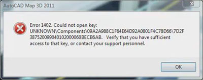 How to Fix QuickBooks Install Error Code 1402? QuickBooks error code 1402 - Screenshot Image