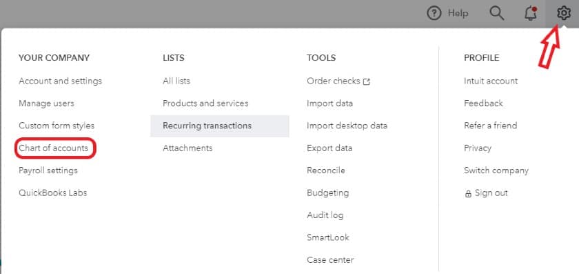 undo or remove the transaction from reconciliations in QuickBooks online