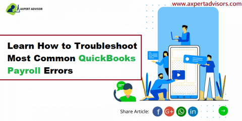 How To Troubleshoot Most Common QuickBooks Payroll Errors?