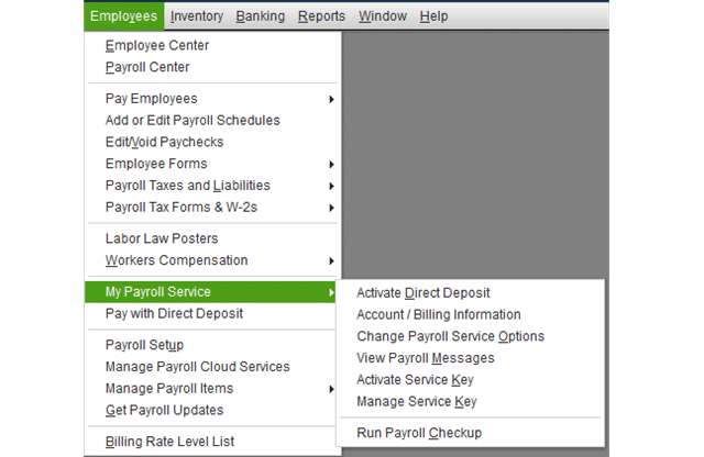 My Payroll Service - Screenshot