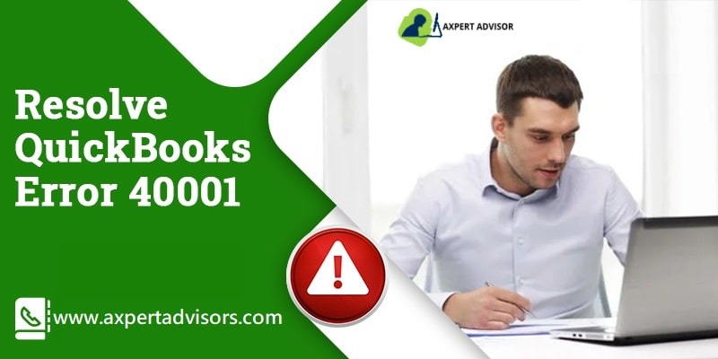 Fix QuickBooks Error 40001 Failed To Activate Direct Deposit