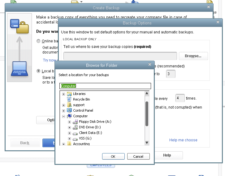 How to Fix Backup Company File Issues in QuickBooks Desktop? Check the Backup Directory in QuickBooks - Image