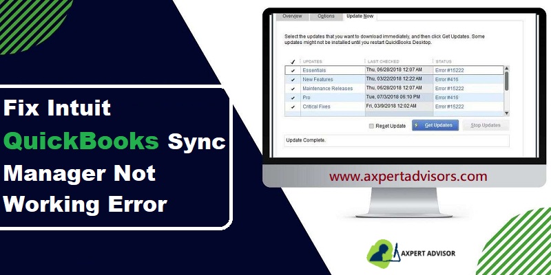 Resolution to Troubleshoot QuickBooks Sync Manager Errors - Featuring Image