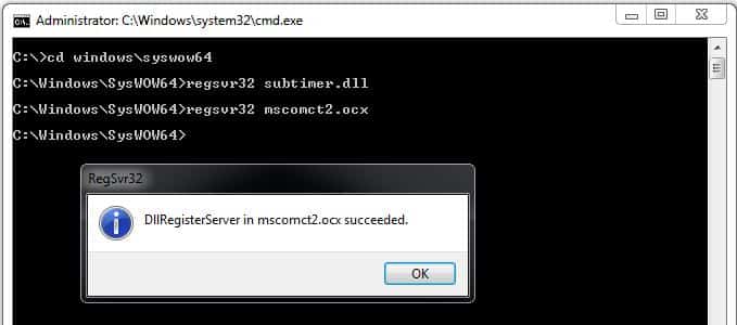 CD windows syswow64 - Image