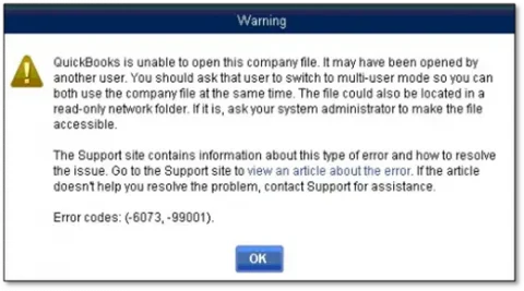 QuickBooks Error Code 6073 and 99001 480x267