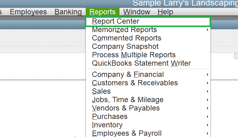 Report Center - Image