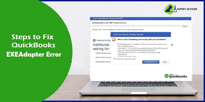 How to Fix QuickBooks EXEAdapter Installation Error?
